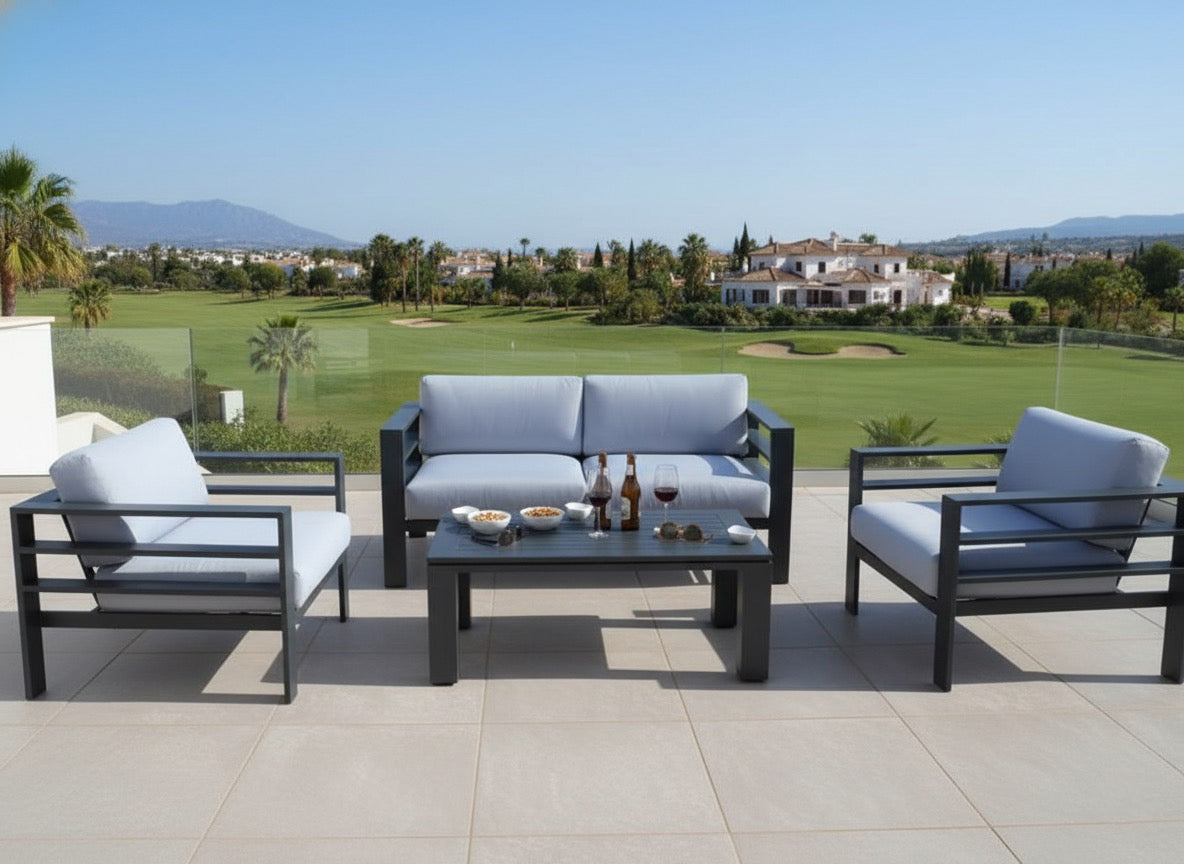 Miami 2 Seat Sofa Set