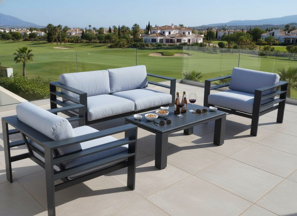 Miami 2 Seat Sofa Set
