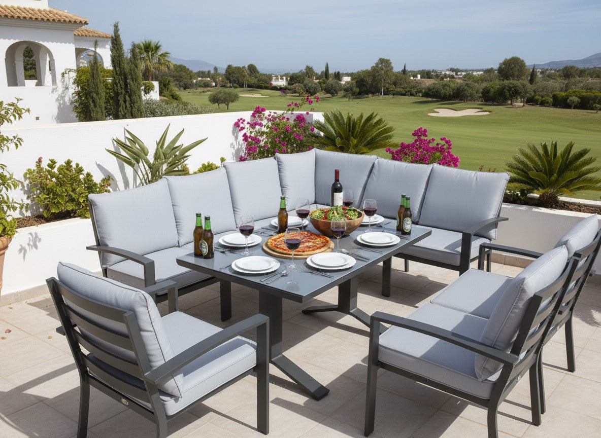 Miami Corner Dining Sofa Set