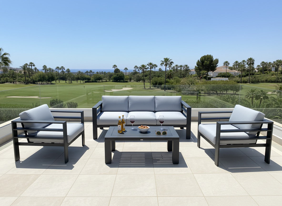 Miami 3 Seat Sofa Set