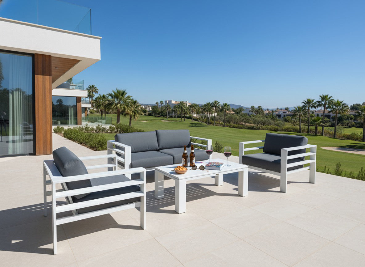 Miami 2 Seat Sofa Set