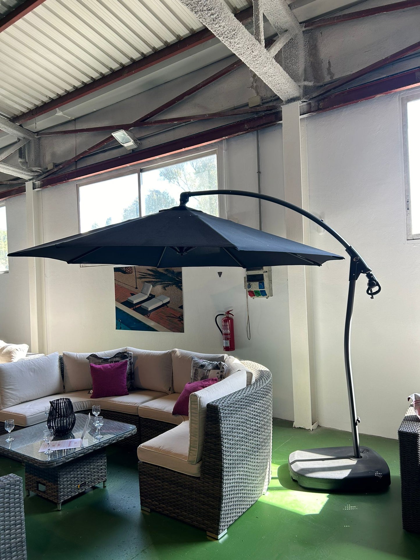 Hawiian Parasol - Black