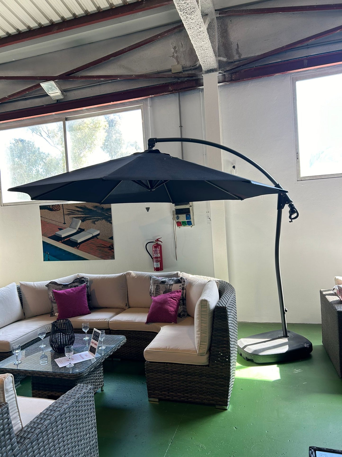 Hawiian Parasol - Black