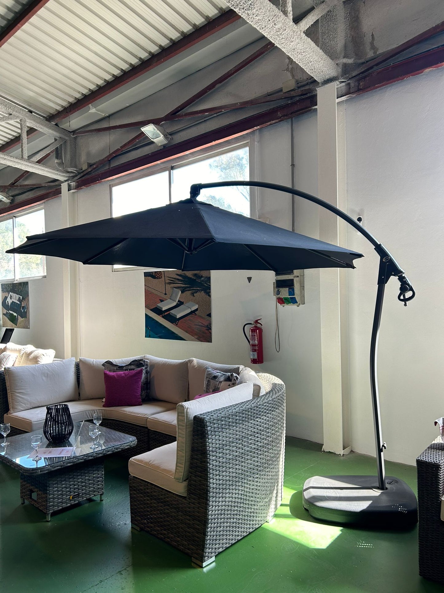 Hawiian Parasol - Black