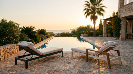 Aluminium vs Teak Sunloungers: Which Is Right for Your Outdoor Space?
