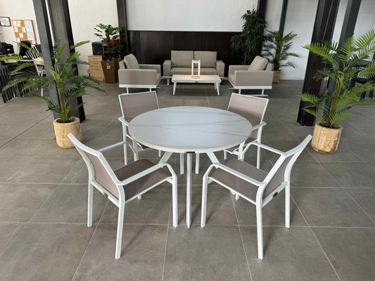 Enhance Your Outdoor Space with Stylish Aluminium Dining Sets
