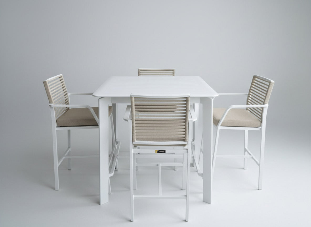 Monaco 4 Seat Bar Set
