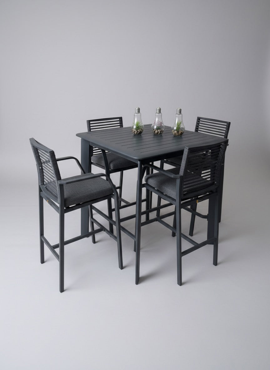 Monaco 4 Seat Bar Set