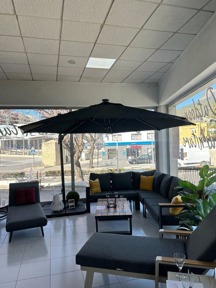 Pacific 360° Parasol - Black